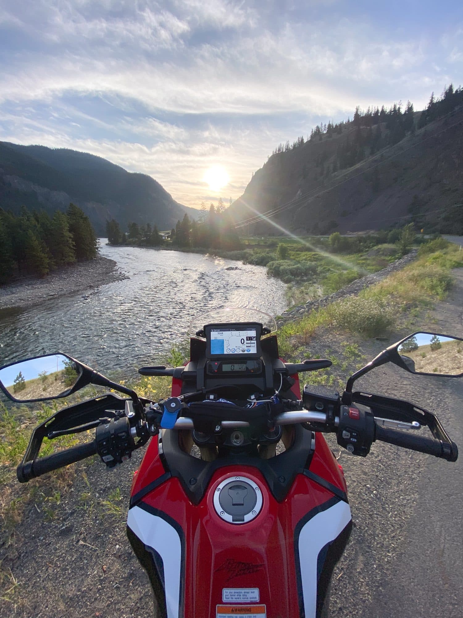 Honda Africa Twin DTC Rental Vancouver Island