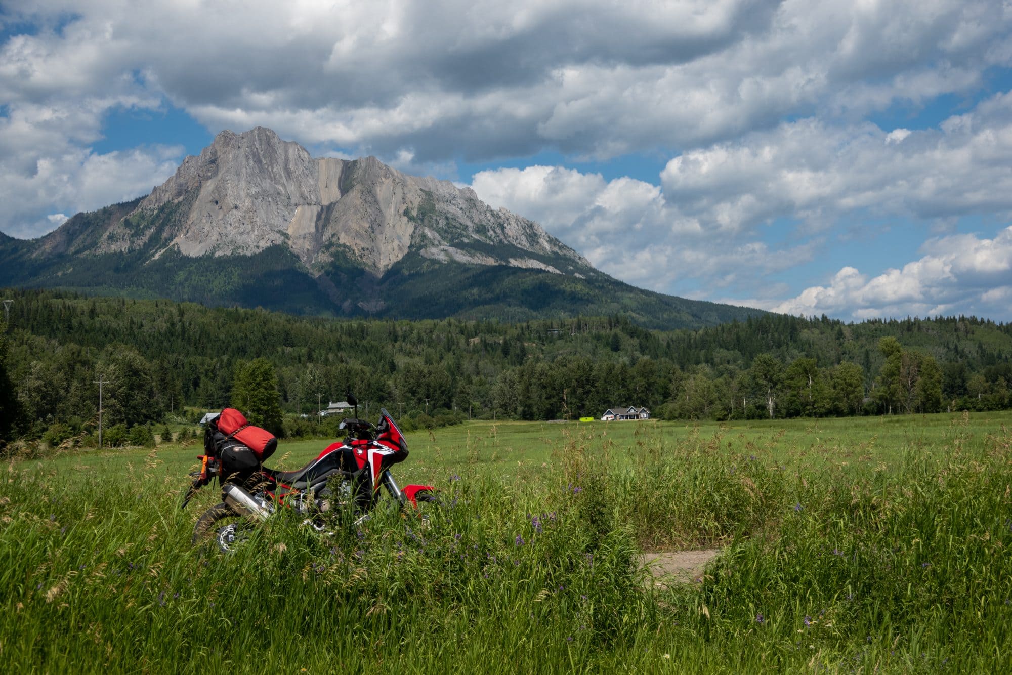 Honda Africa Twin DTC Rental Vancouver Island