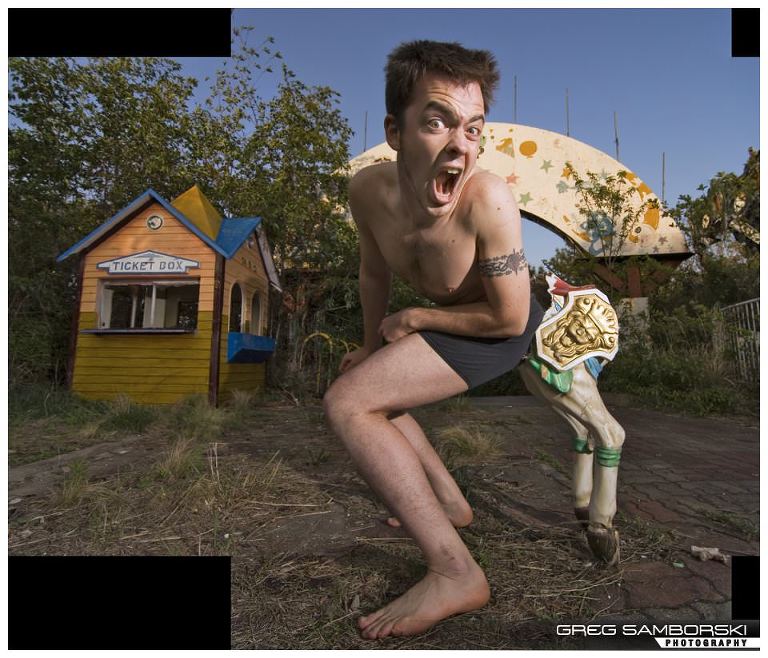 110|365 Centaur Boy - Okpo Land Amusement Park - Out Take 3