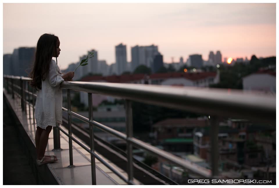 Seoul Family Photographer Itaewon Rooftop
