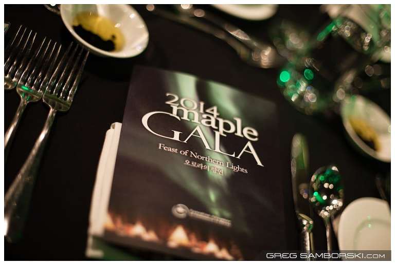 Korea Event Photographer CanCham Maple Gala 2014
