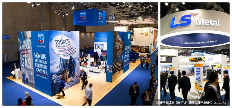 Korea Conference Exhibition Photographer KINTEX Gastech