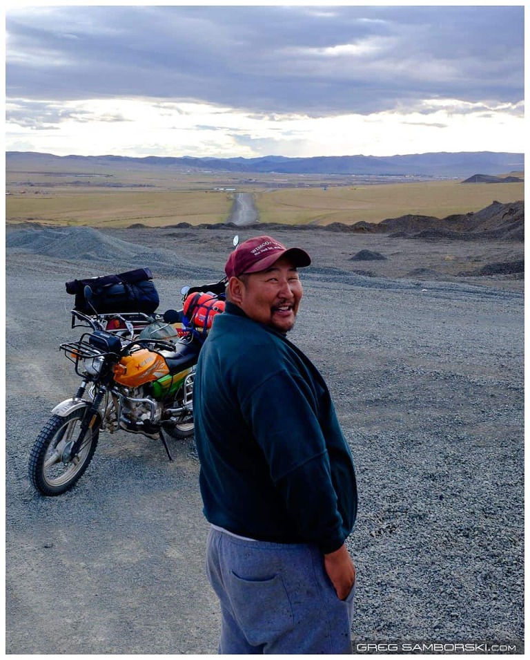Gravel Pitt in Ulaanbataar Mongolia