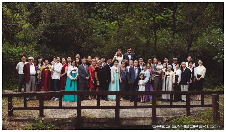 Korea Wedding Group Photo