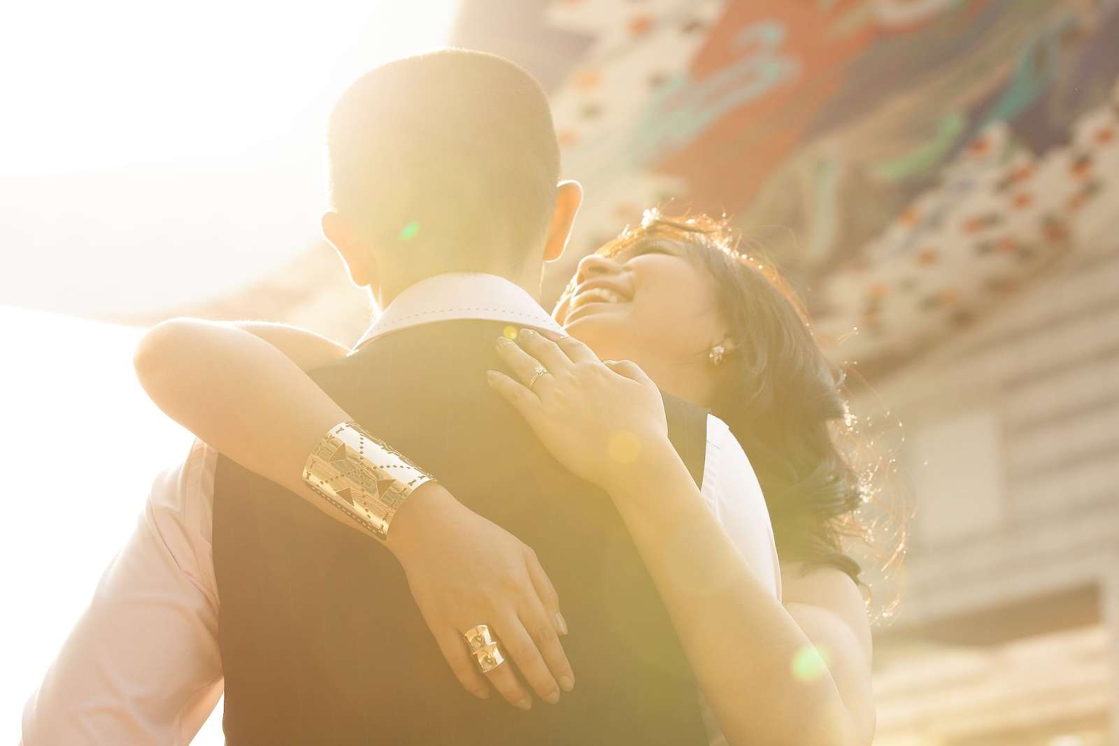 Olympic Park Engagement Photos