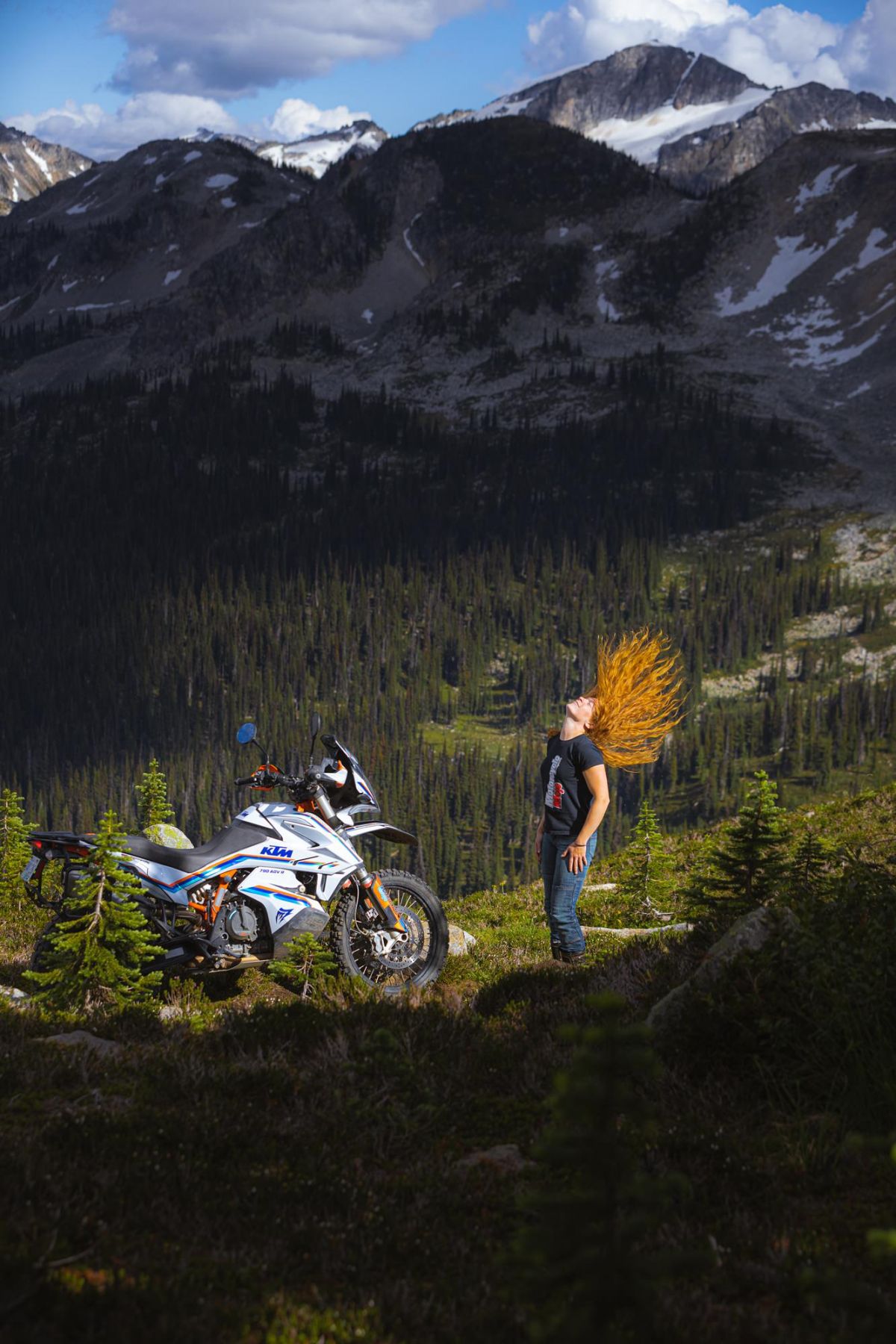 Revelstoke Motorcycle Adventure Photographer